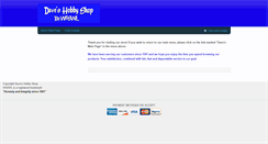 Desktop Screenshot of daveshobbyshop.net